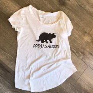 Pregasaurs Maternity Tee